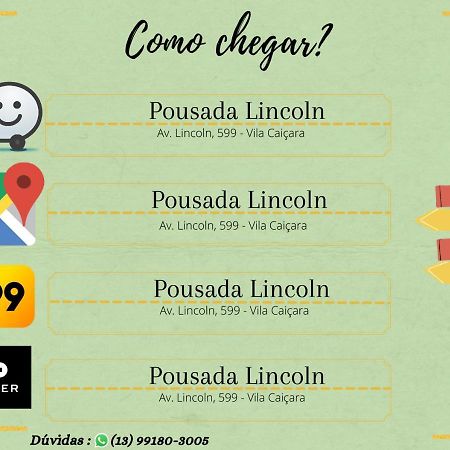 Pousada&Hostel Lincoln Praia Grande Kültér fotó